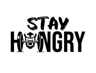 STAY HUNGRY logo design by justin_ezra