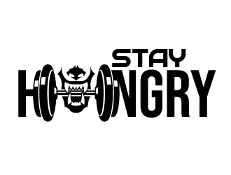 STAY HUNGRY logo design by justin_ezra