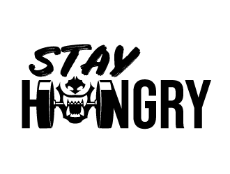STAY HUNGRY logo design by justin_ezra
