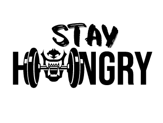 STAY HUNGRY logo design by justin_ezra