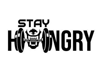 STAY HUNGRY logo design by justin_ezra