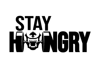 STAY HUNGRY logo design by justin_ezra