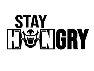 STAY HUNGRY logo design by justin_ezra