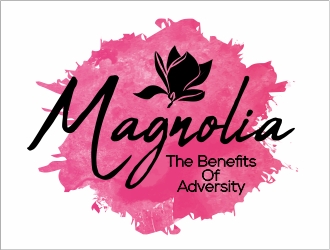 Magnolia        The Benefits of Adversity logo design by nikkiblue
