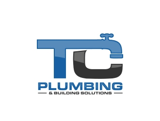 TC Plumbing & Building Solutions logo design by MarkindDesign