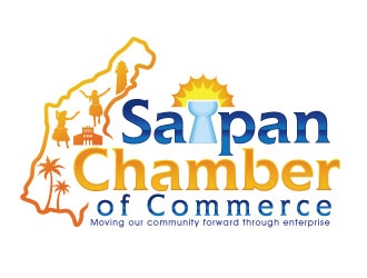 Saipan Chamber of Commerce logo design by invento