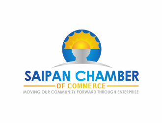 Saipan Chamber of Commerce logo design by giphone