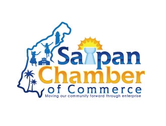 Saipan Chamber of Commerce logo design by invento