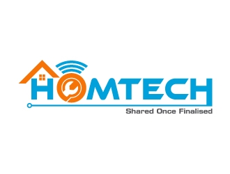 HOMTECH logo design by kgcreative