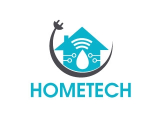 HOMTECH logo design by Webphixo