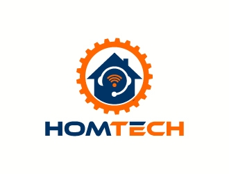 HOMTECH logo design by J0s3Ph