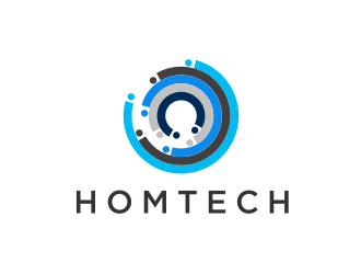 HOMTECH logo design by scolessi