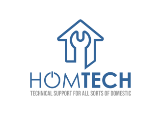 HOMTECH logo design by serprimero