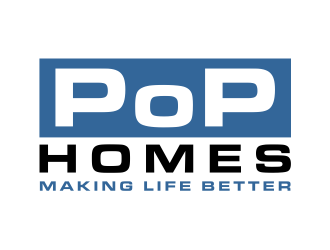 PoP Homes logo design by cintoko