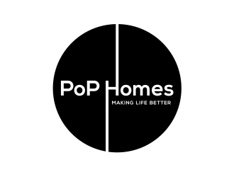 PoP Homes logo design by cintoko