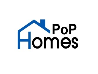PoP Homes logo design by bougalla005