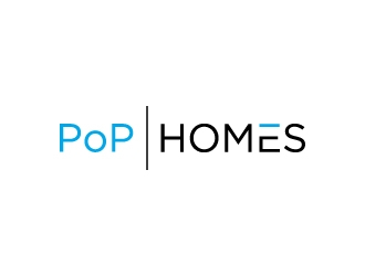 PoP Homes logo design by labo