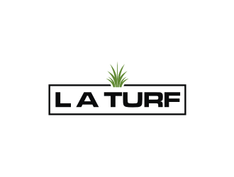 L A Turf logo design by Adundas