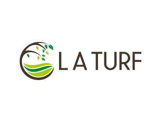 L A Turf logo design by ingepro