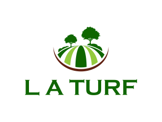 L A Turf logo design by ingepro