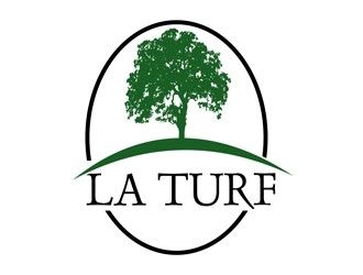 L A Turf logo design by bougalla005