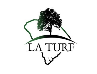 L A Turf logo design by bougalla005