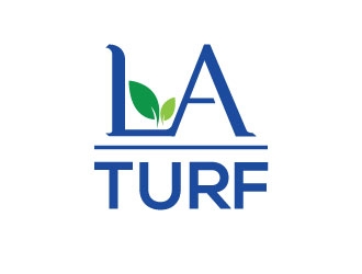 L A Turf logo design by Suvendu