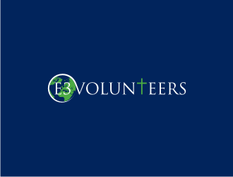 E3 Volunteers logo design by blessings