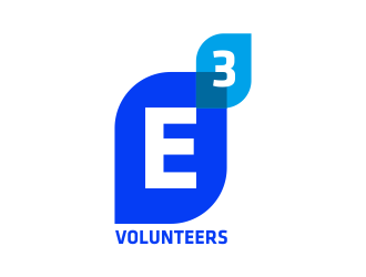E3 Volunteers logo design by AisRafa