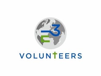 E3 Volunteers logo design by checx
