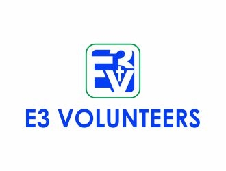 E3 Volunteers logo design by 48art