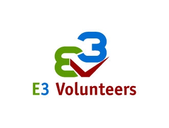 E3 Volunteers logo design by Webphixo