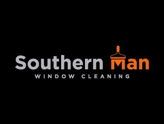 Southern Man Window Cleaning logo design by BrainStorming