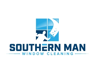 Southern Man Window Cleaning logo design by jaize