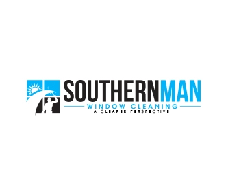 Southern Man Window Cleaning logo design by MarkindDesign