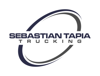 Sebastian Tapia Trucking logo design by oke2angconcept