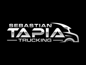 Sebastian Tapia Trucking logo design by hidro