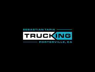 Sebastian Tapia Trucking logo design by checx