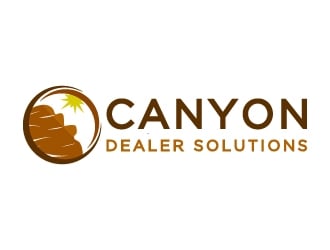 Canyon Dealer Solutions logo design by BrainStorming