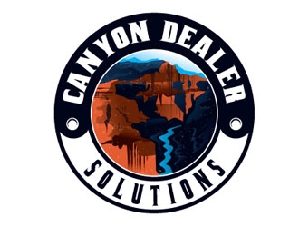 Canyon Dealer Solutions logo design by logoguy