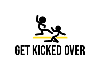 Get kicked over logo design by justin_ezra