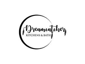 Dreamcatcher Kitchens & Bath logo design by johana