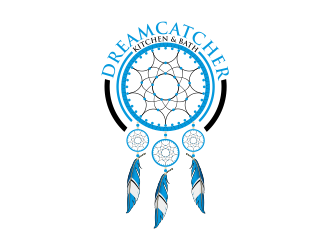 Dreamcatcher Kitchens & Bath logo design by Kruger