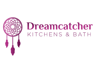 Dreamcatcher Kitchens & Bath logo design by MonkDesign