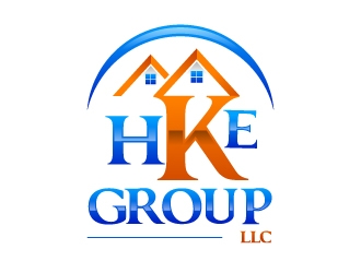 HKE Group LLC logo design by uttam