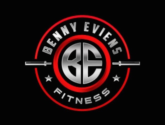 Benny Eviens Fitness  logo design by Benok