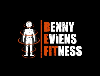 Benny Eviens Fitness  logo design by JJlcool