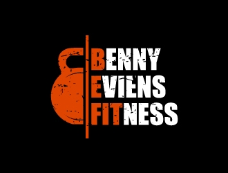 Benny Eviens Fitness  logo design by JJlcool
