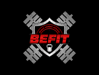 Benny Eviens Fitness  logo design by beejo