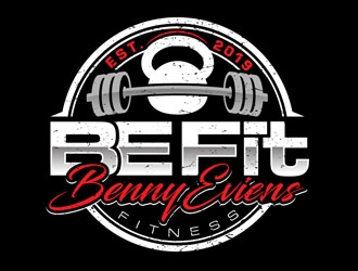 Benny Eviens Fitness  logo design by DreamLogoDesign